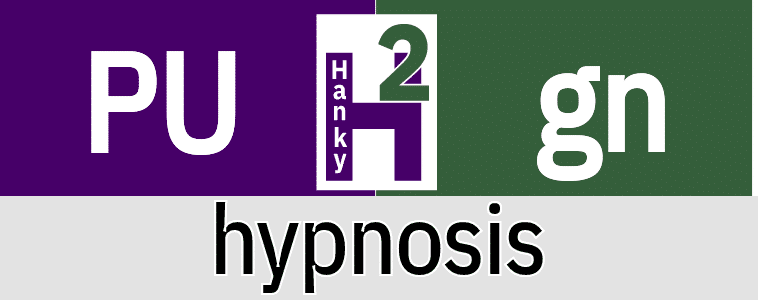 Hanky Code Pair Arrow for hypnosis / PURPLE 2 green