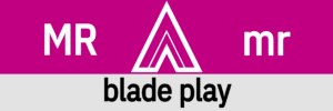 Hanky Code Pair Arrow for blade play fetish / MAROON